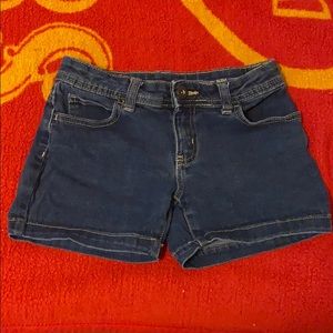 Kids Faded Glory blue Jean shorts